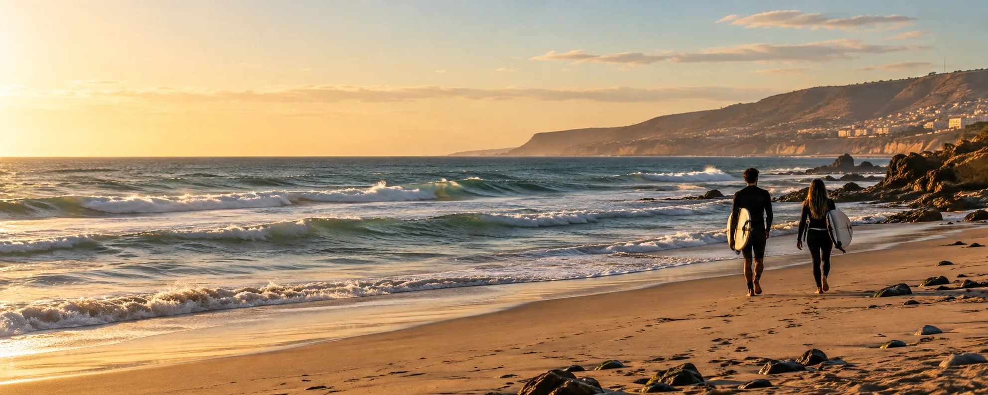 A Vibeline Surf Camp moment in Tamraght